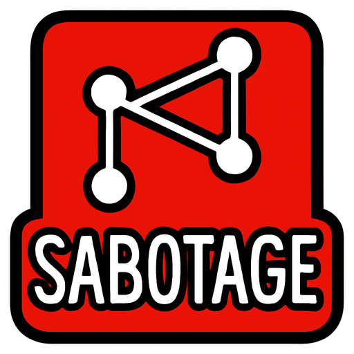 among us sabotageConnectionsButton.
In-Game asset.  2d.  High contrast.  No shadows