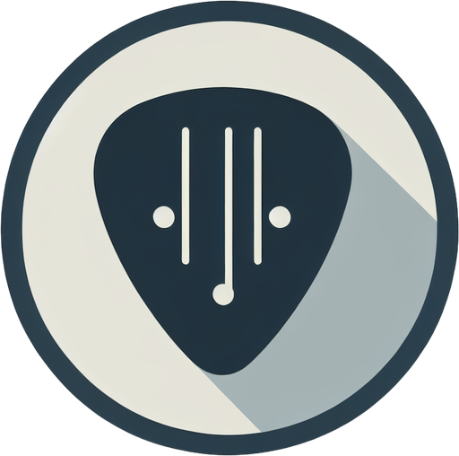 Guitar pick.
Single Game Texture.  In-Game asset.  2d.  Blank background.  High contrast.  No shadows