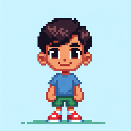 Pixel Art Boy