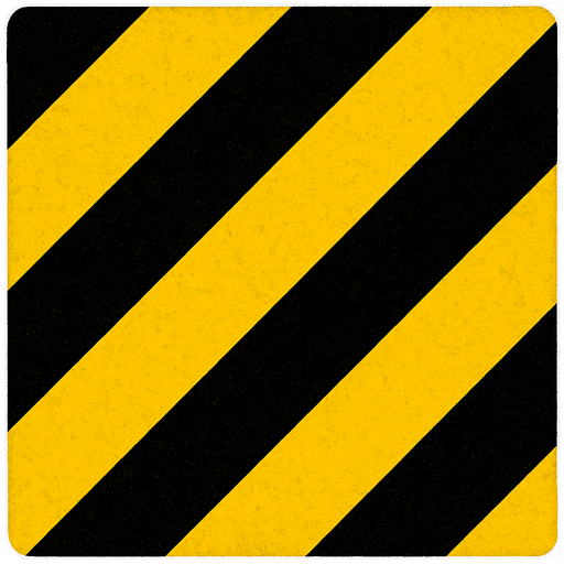 warningstripe png.
In-Game asset.  2d.  High contrast.  No shadows