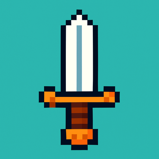 8bit shade.
In-Game asset.  2d.  High contrast.  No shadows