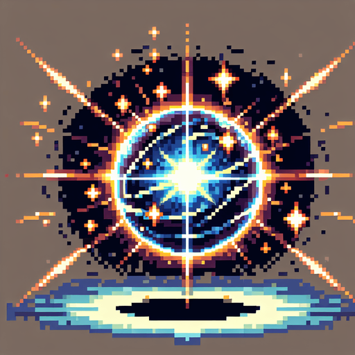 magic energy ball in 16 bit pixel art style. It should have a glow effect so it feels like a powerful magic spell.
Single Game Texture.  In-Game asset.  2d.  Blank background.  High contrast.  No shadows