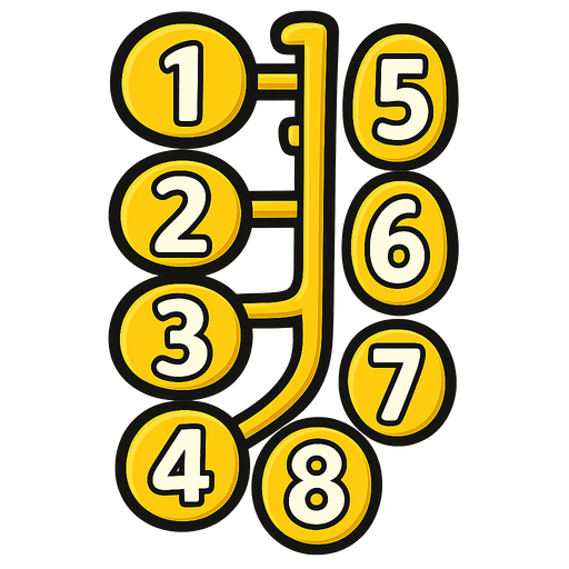 Add number 5 to painted area