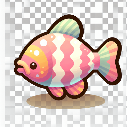 рыба пиранья для  игры, постэльные цвета
Single Game Texture. In-Game asset. 2d. Blank background. High contrast. No shadows.