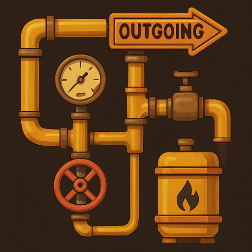 outgoing gas infrastructure system.
In-Game asset