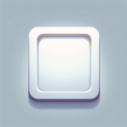 white simple square. rounded corners. plain. no lines inside. in game asset. high quality. Single Game Texture. In-Game asset. 2d. Blank background. High contrast. No shadows.