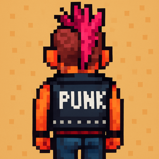 make different hairstyle and clothing, you can make punk