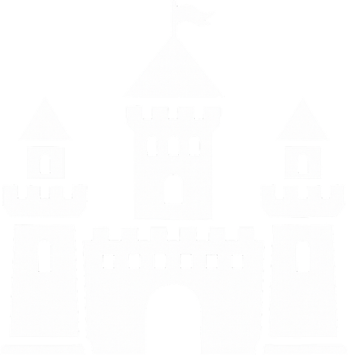 sade 1 tane kraliyet kalesi 2 tane gözcü yeri olsun beyaz renkte olsun.
In-Game asset.  2d.  High contrast.  No shadows