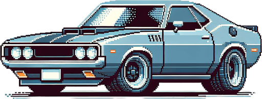 2d pixel car png