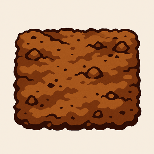 dirt.
In-Game asset.  2d.  High contrast.  No shadows