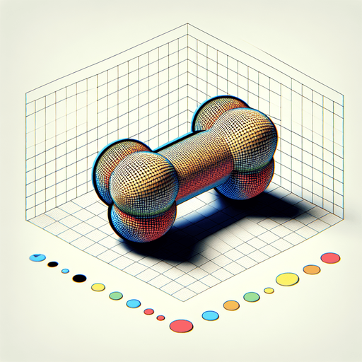 a cute looking dog toy shaped like a bone..
Single Game Texture. In-Game asset. 2d. Blank background. High contrast. No shadows.