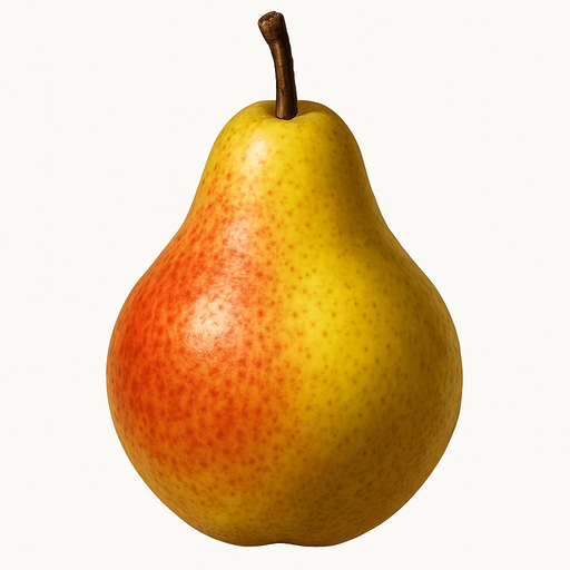 create ultra realistic pear.
In-Game asset.  2d.  High contrast.  No shadows