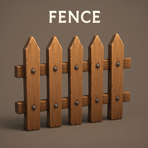 fence.
In-Game asset