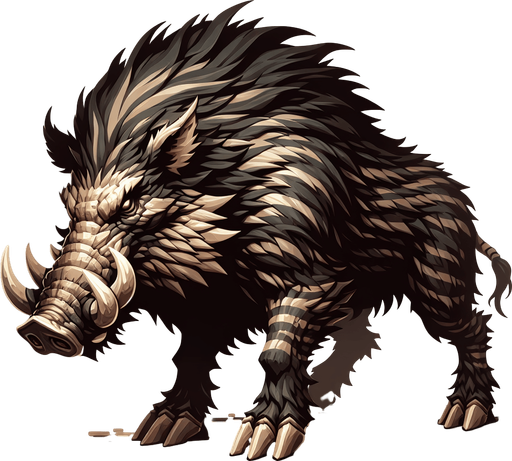 A good but dangerous boar. Warcraft 3 art. Single Game Texture. In-Game asset. 2d. High contrast. No shadows..
Single Game Texture. In-Game asset. 2d. Blank background. High contrast. No shadows.
