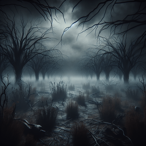 A scary background.
Scary background