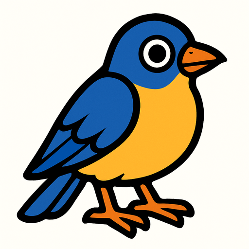 Bird.
In-Game asset.  2d.  High contrast.  No shadows