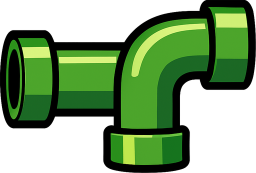 Pipe.
In-Game asset.  2d.  High contrast.  No shadows