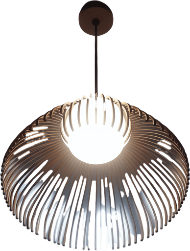 fehér fényű mennyezeti lámpa.