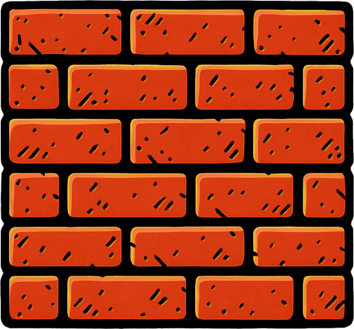 Duvar.
In-Game asset.  2d.  High contrast.  No shadows