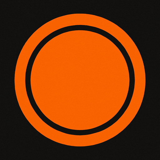 center circle.
In-Game asset.  2d.  High contrast.  No shadows