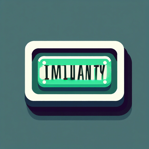 text that says "immunity"