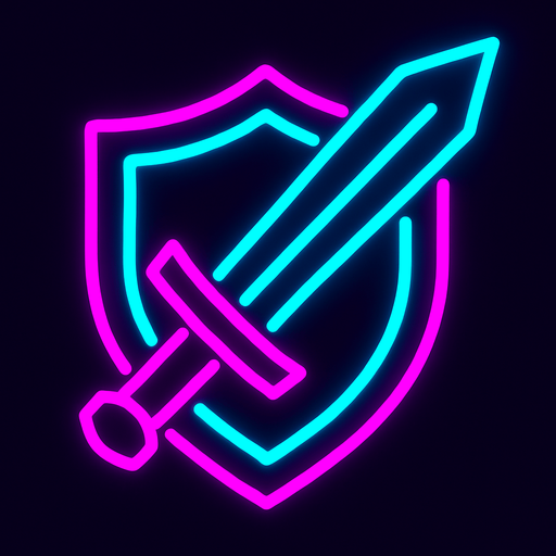 X.
In-Game asset.  2d.  High contrast.  No shadows. NEON