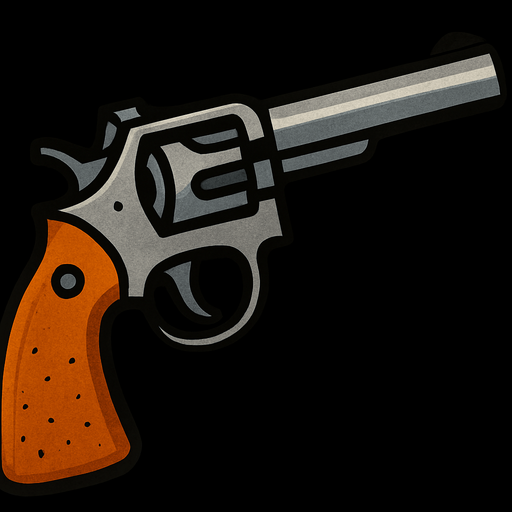 a 2d revolver without firing effect