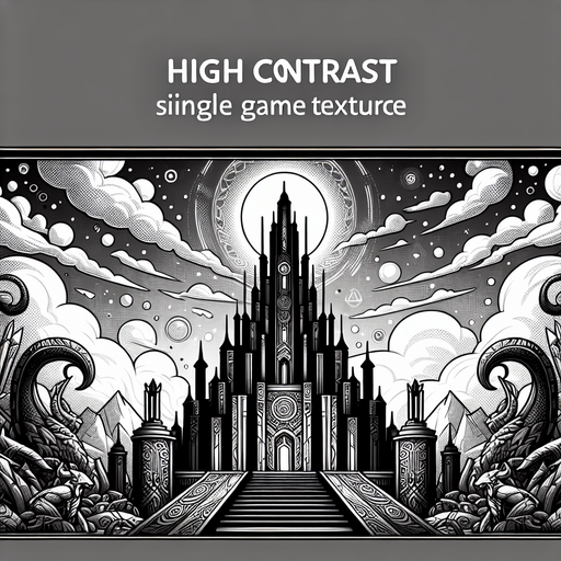 asgard.
Single Game Texture.  In-Game asset.  Blank background.  High contrast