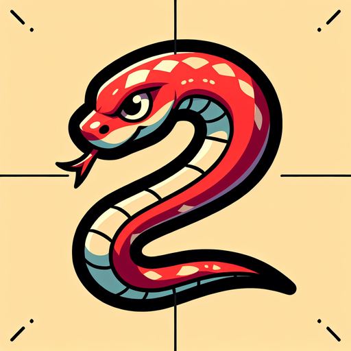 Single snake head segment. Seen from above. Cartoon..
Single Game Texture. In-Game asset. 2d. Blank background. High contrast. No shadows.