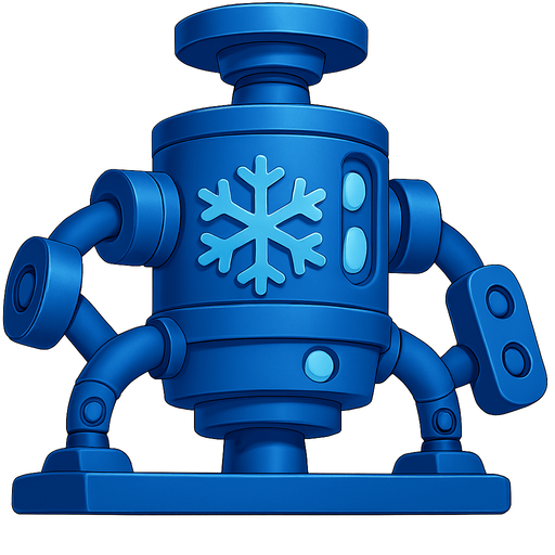 Вместо молнии снежинка, и покрасить в синий