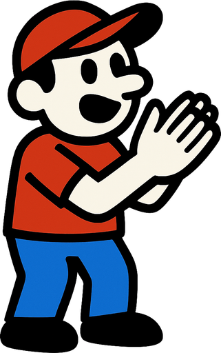 spectator character 2d in game asset high contrast no shadows.
In-Game asset.  2d.  High contrast.  No shadows