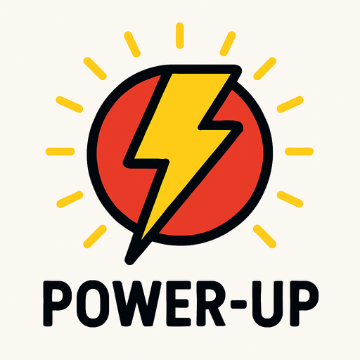 Power up.
In-Game asset.  2d.  High contrast.  No shadows