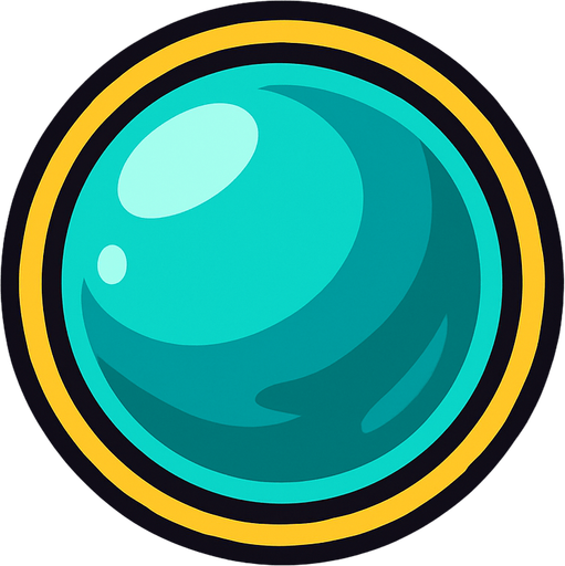 orb.
In-Game asset.  2d.  High contrast.  No shadows