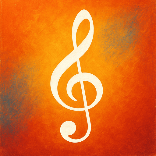 White Clef de sol