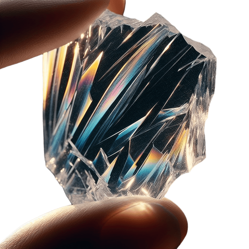 Кусочек стекла.
Кусочек стекла