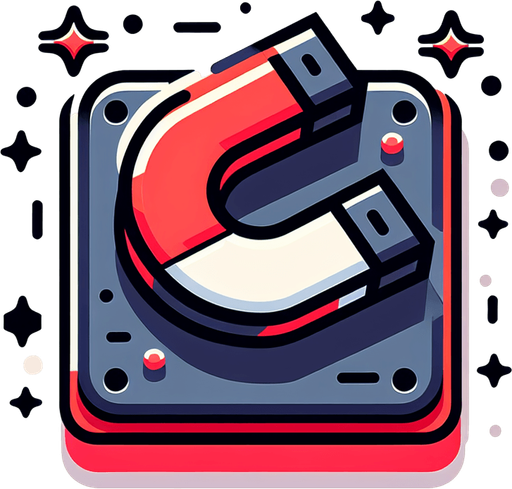 in-game asset. 2d. magnet graphic. blank background. minimalistic flat graphic. Single Game Texture. In-Game asset. 2d. High contrast. No shadows..
Single Game Texture. In-Game asset. 2d. Blank background. High contrast. No shadows.