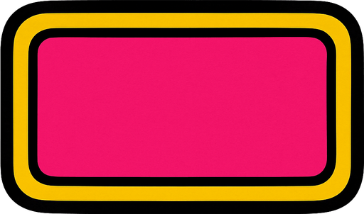 Rectangular button.
In-Game asset.  2d.  High contrast.  No shadows