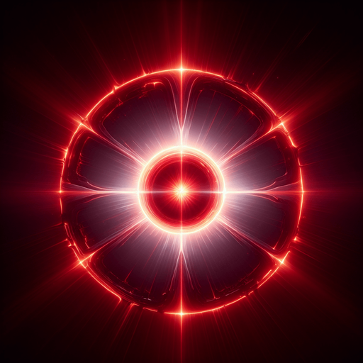 A red glowing line. Bright red core with subtle outer glow. 
Single Game Texture. In-Game asset. 2d. Blank background. High contrast. No shadows.
