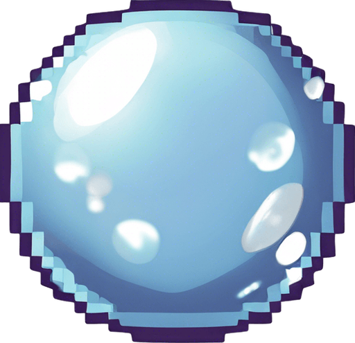 Totally popped deinflated bubble