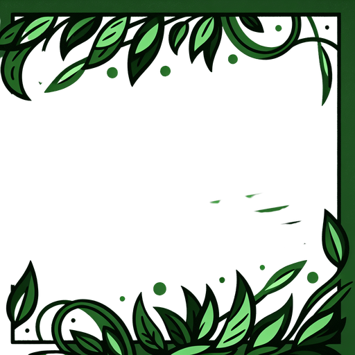 2 simple large plain horizontal green stripes.