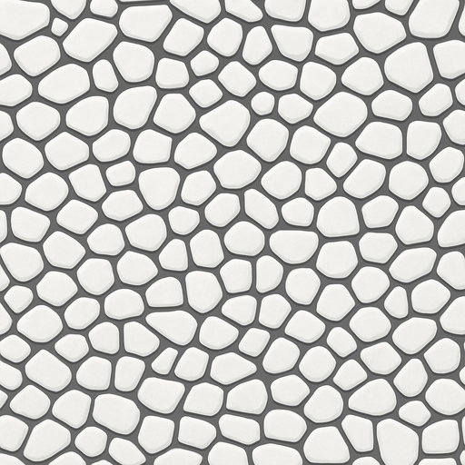 stones are white