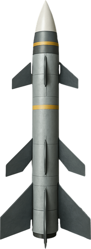 Missile, top view
