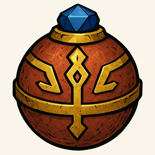 i want a fanshics ball for that showd show that textutrd snf motr frdign.
In-Game asset.  2d.  High contrast.  No shadows