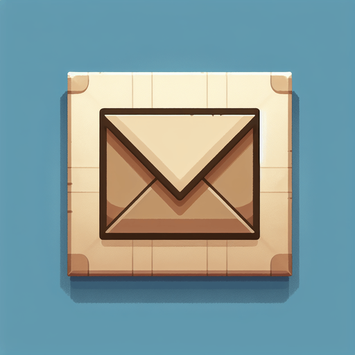 Envelope. Single Game Texture. In-Game asset. 2d. Blank background. High contrast. No shadows..
Single Game Texture. In-Game asset. 2d. Blank background. High contrast. No shadows.