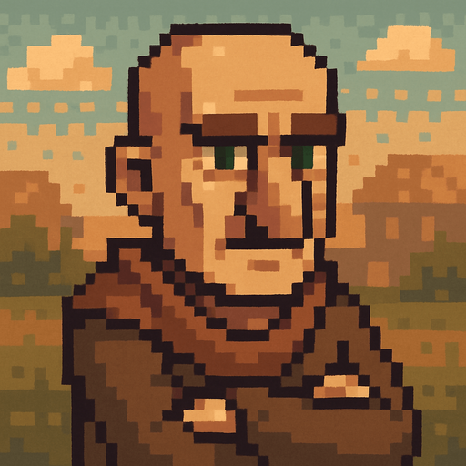 Not sick viliger pixel art