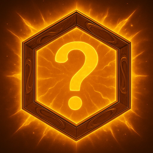 A '?' (question mark) symbol inside
