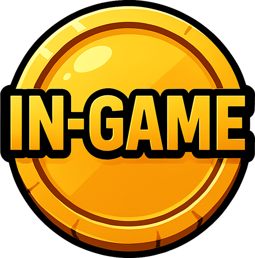 Oyun altını logosu.
In-Game asset.  High contrast.  No shadows