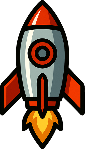 FÜZE 2d.
In-Game asset.  2d.  High contrast.  No shadows