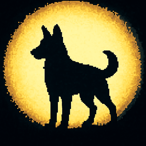 Cambia al guardia por la silueta de un perro