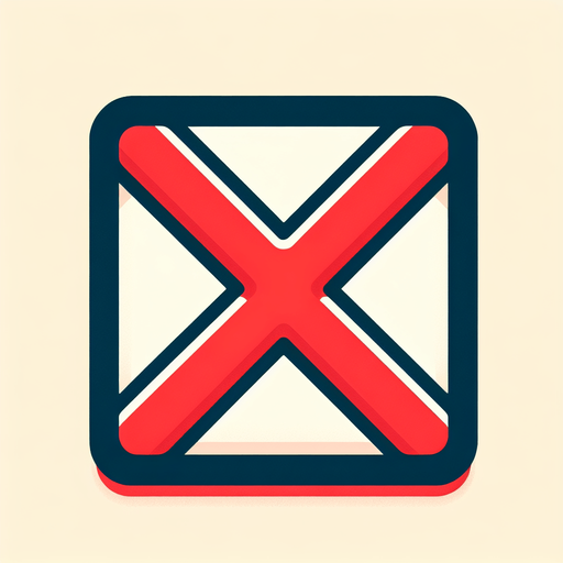 A large letter 'X' as in tic tac toe coloured red, in a similar style to the O-player image.
Single Game Texture.  In-Game asset.  2d.  Blank background.  High contrast.  No shadows. No surrounding circle nor square.